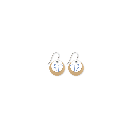 Sydney Opera House Sydney Sails Layered Circle Drop Earring