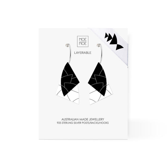 Sydney Opera House Opera Nights Layered Sails Earring