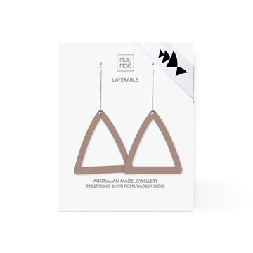Sydney Opera House Iconic Tiles Profile Long Drop Earring