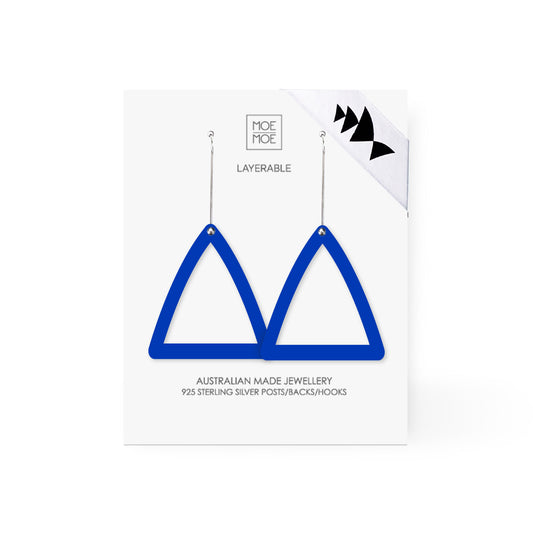 Sydney Opera House Sydney Sails Profile Long Drop Earring
