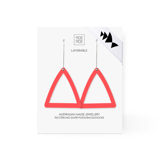 Sydney Opera House Vivid Sky Profile Long Drop Earring