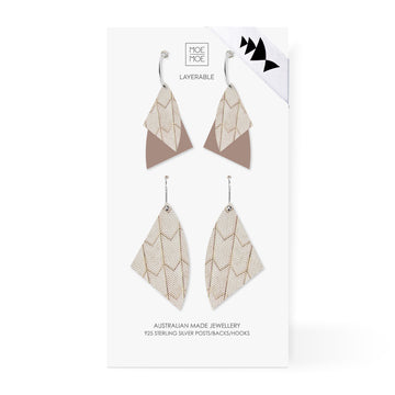 Sydney Opera House Iconic Tiles Sails Mixer Pack Earring
