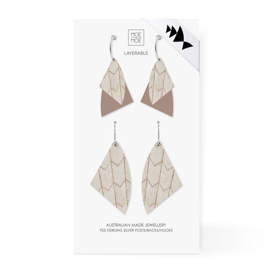 Sydney Opera House Iconic Tiles Sails Mixer Pack Earring