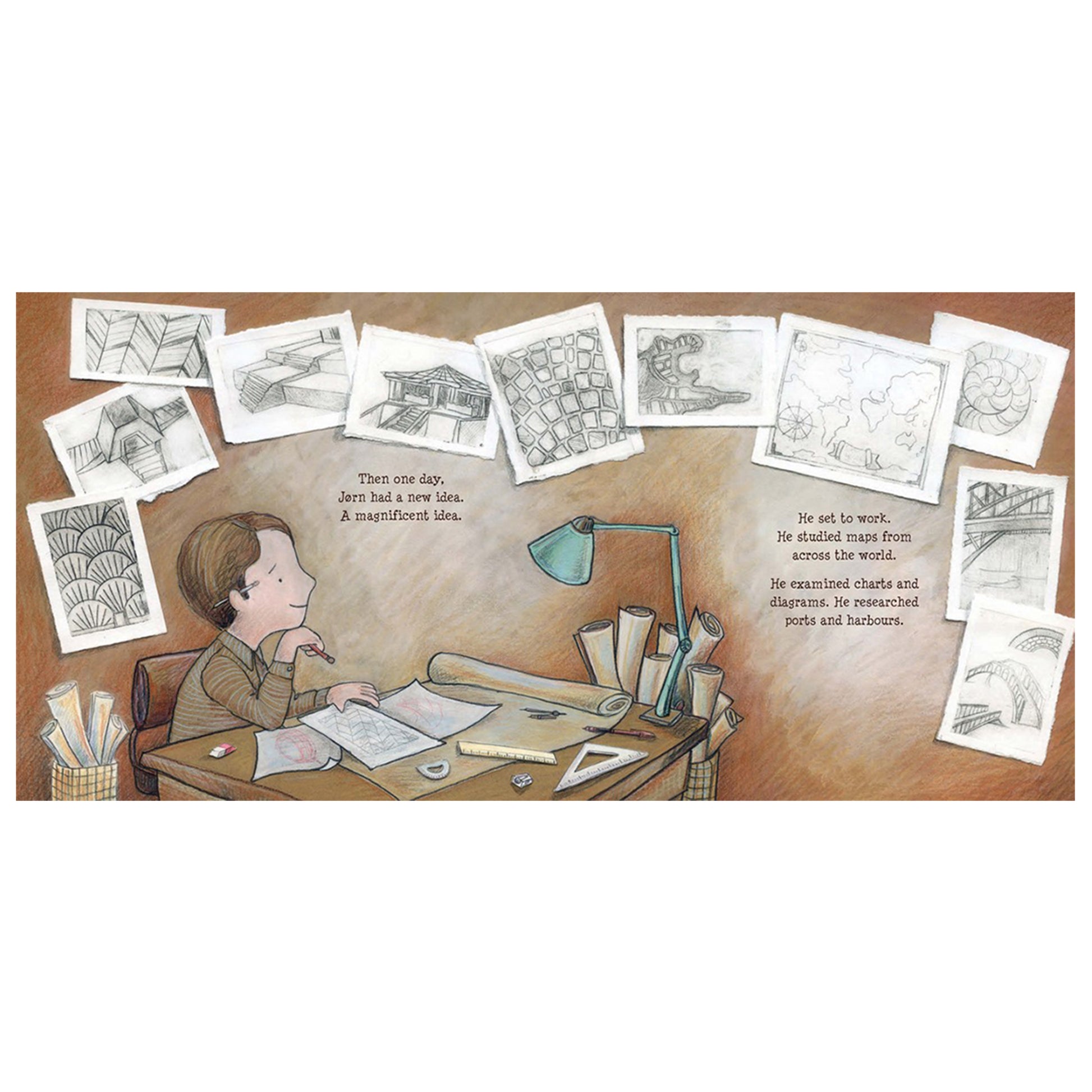 Content of Jorn's Magnificent Imagination book