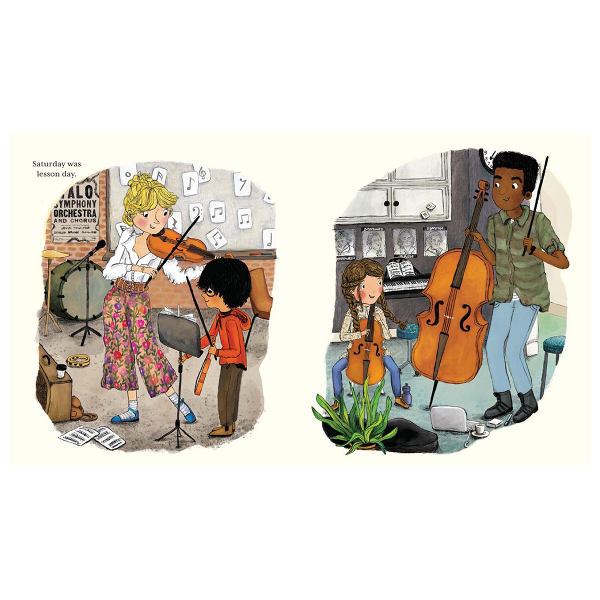 Book content of Violin and Cello