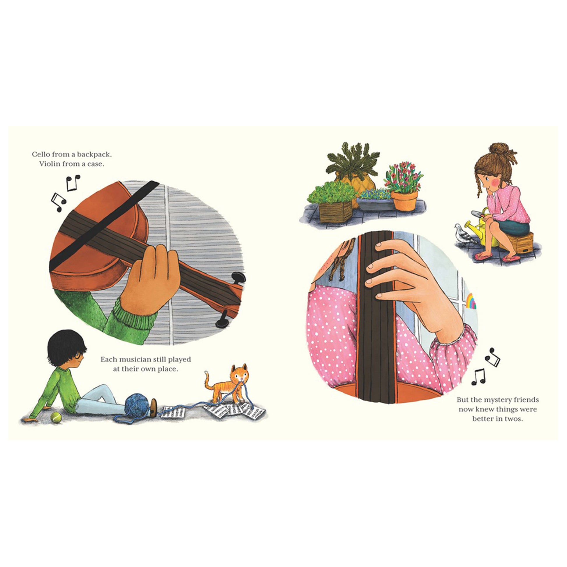 Book content of Violin and Cello