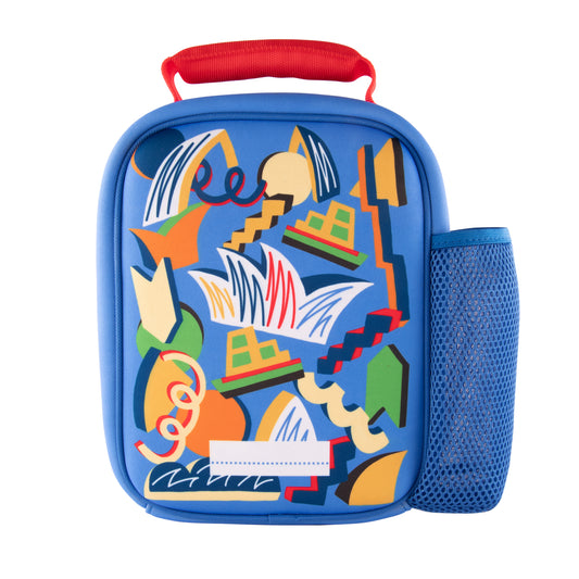 Sydney Opera House Kids Lunch Box - Blue