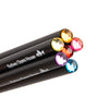 Crystal Black Wood Pencil Set