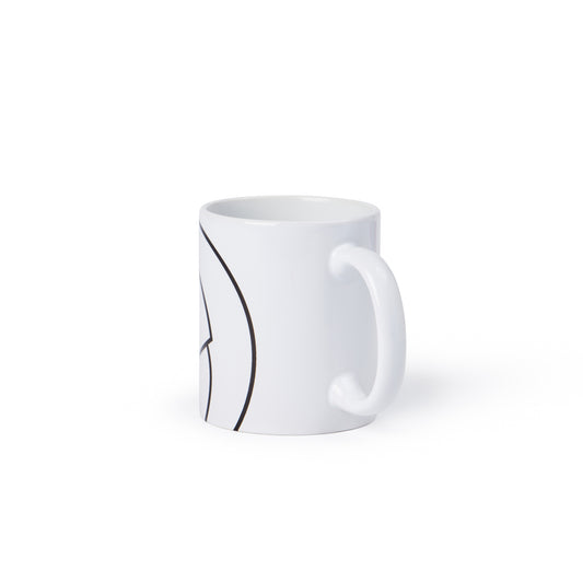 Sydney Opera House Spherical Mug - White