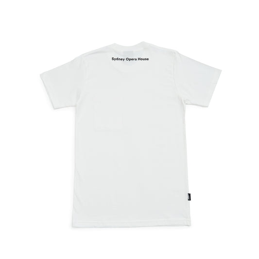 Sydney Opera House Spherical T-Shirt  - White