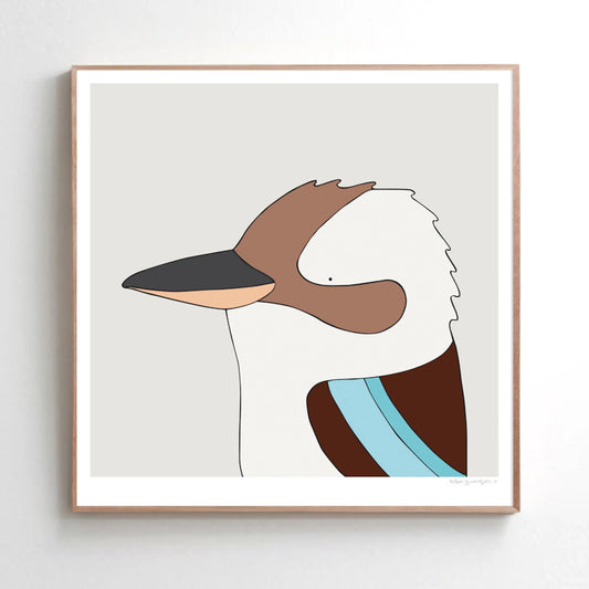 Art print - Laughing Kookaburra