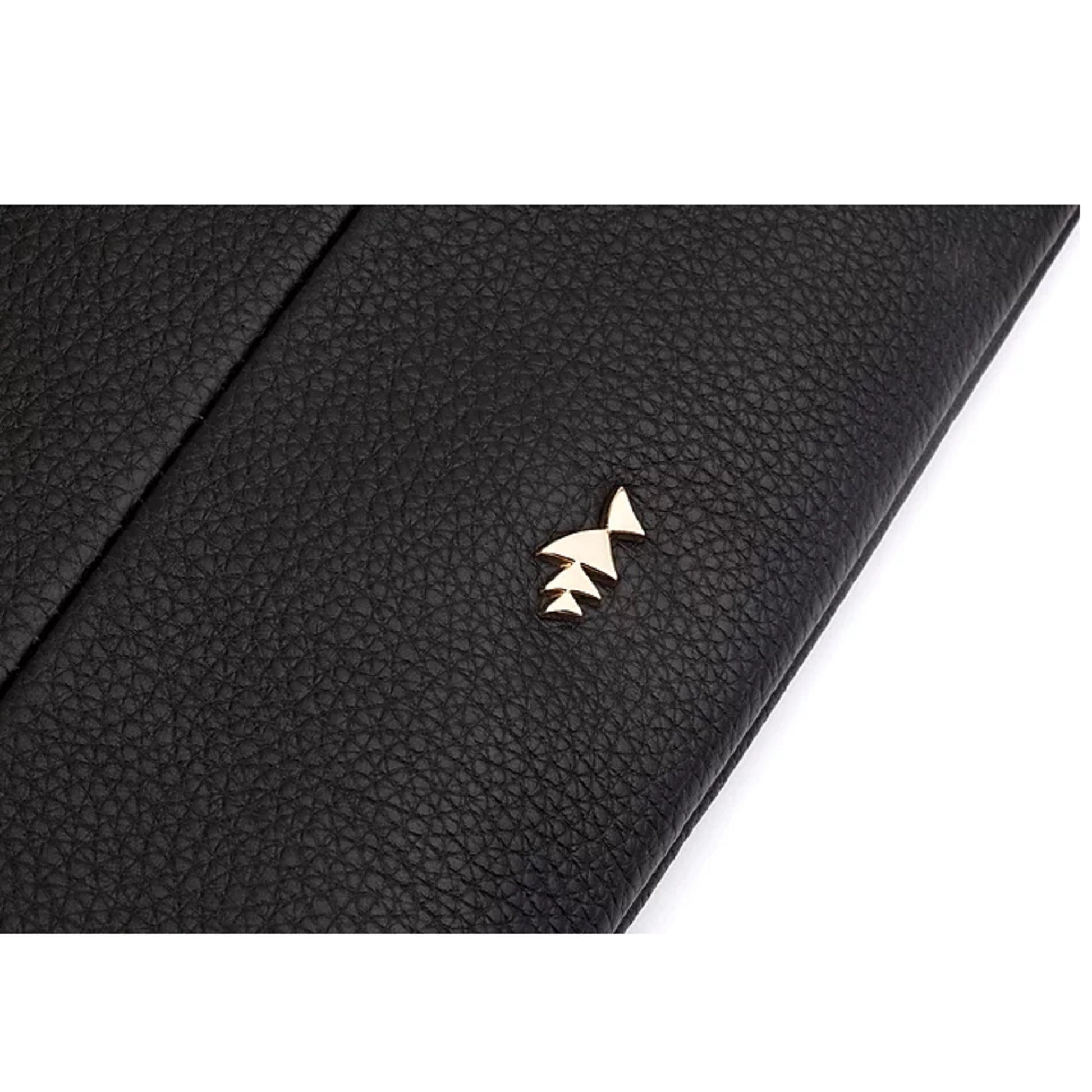 Minskat Lea Medium Clutch - Black