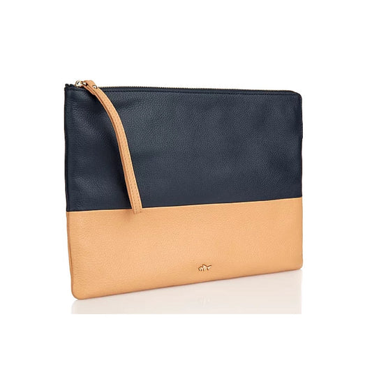 Minskat Lea XLClutch - Navy&Sand