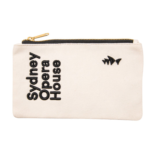 Canvas Embroid Pouch