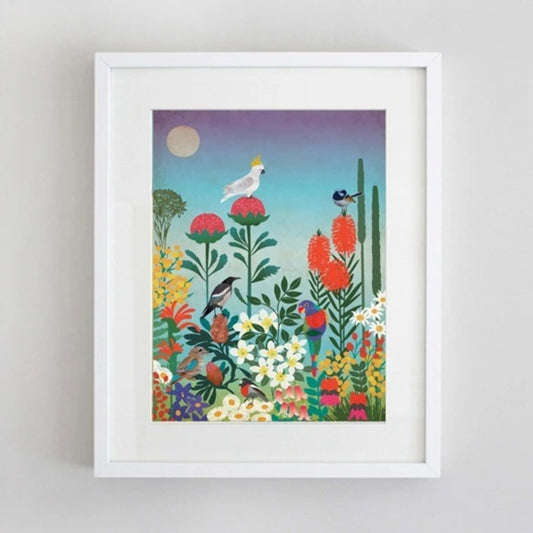 Aussie Flowers Art Print