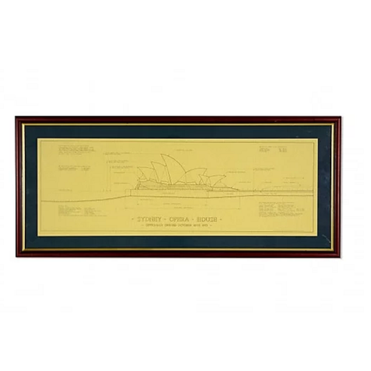 Sydney Opera House Architectural Print