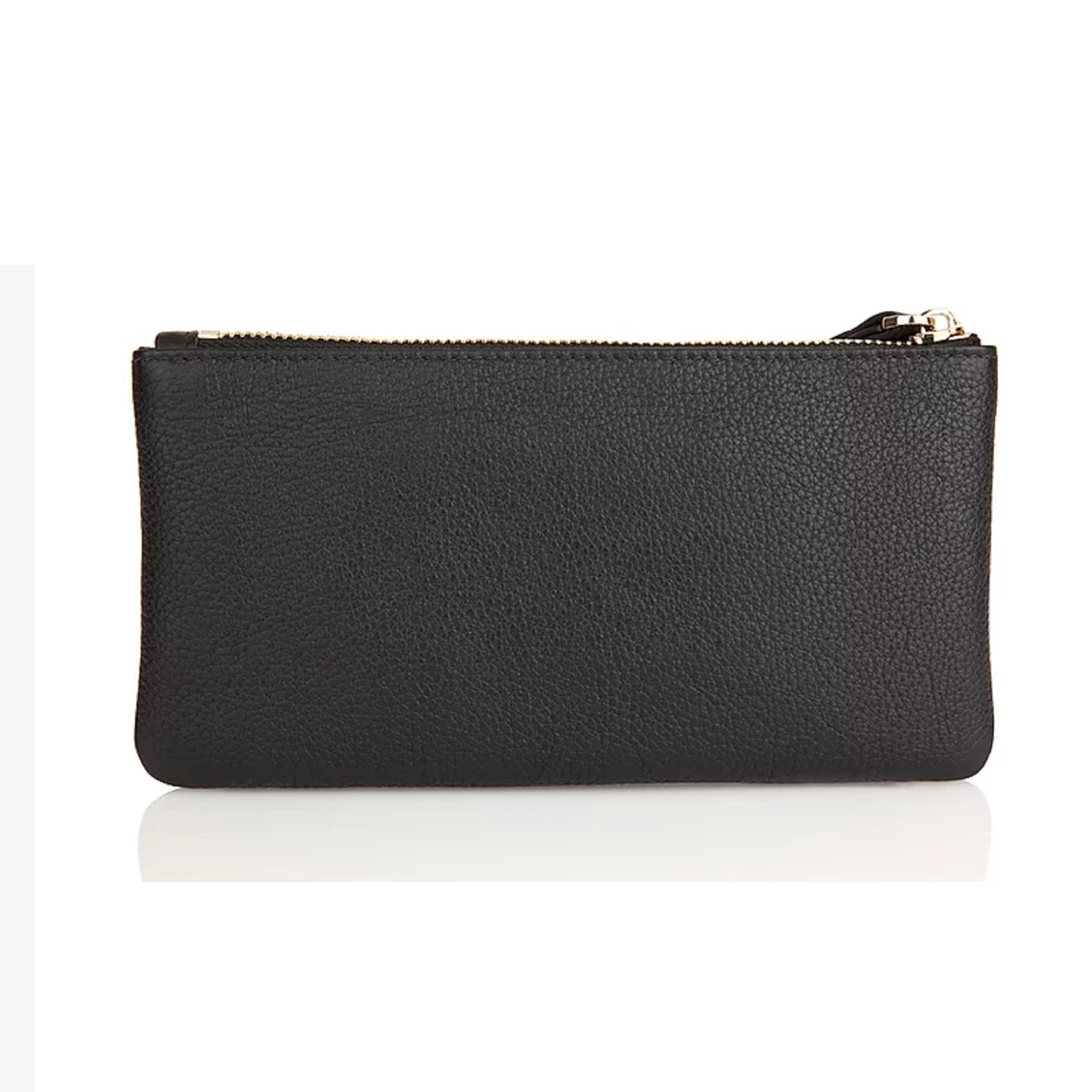 Minskat Zipped Purse Beatrix - Black