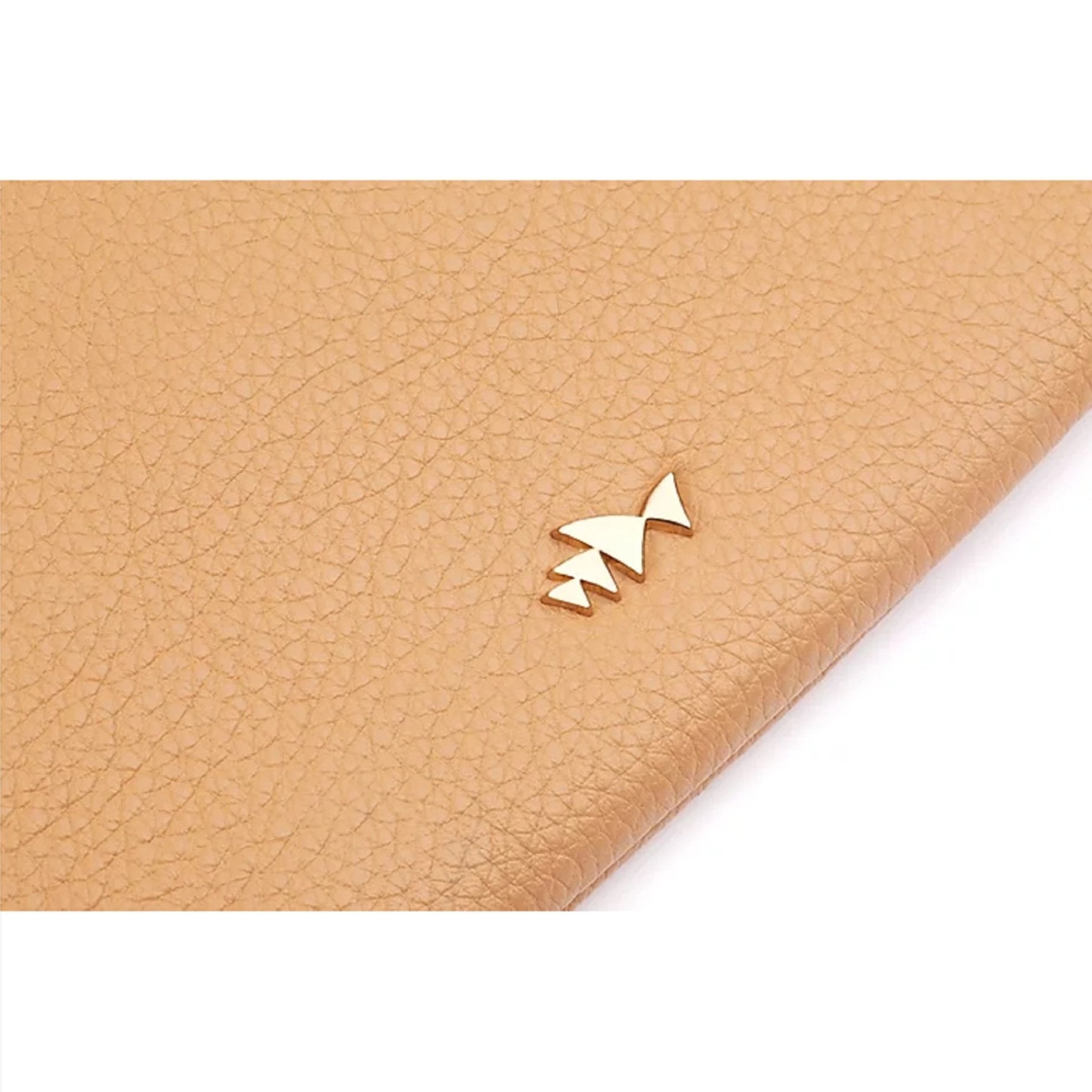 Minskat Zipped Purse Beatrix -Sand
