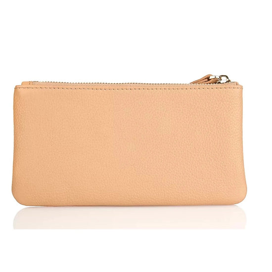 Minskat Zipped Purse Beatrix -Sand