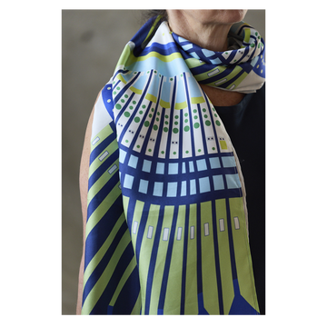Epiphany Harbour 100% Silk Scarf