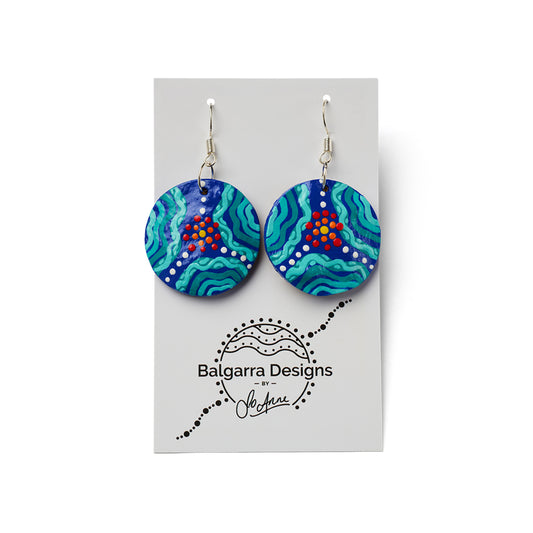 Jacaranda Earrings  - Three Rivers