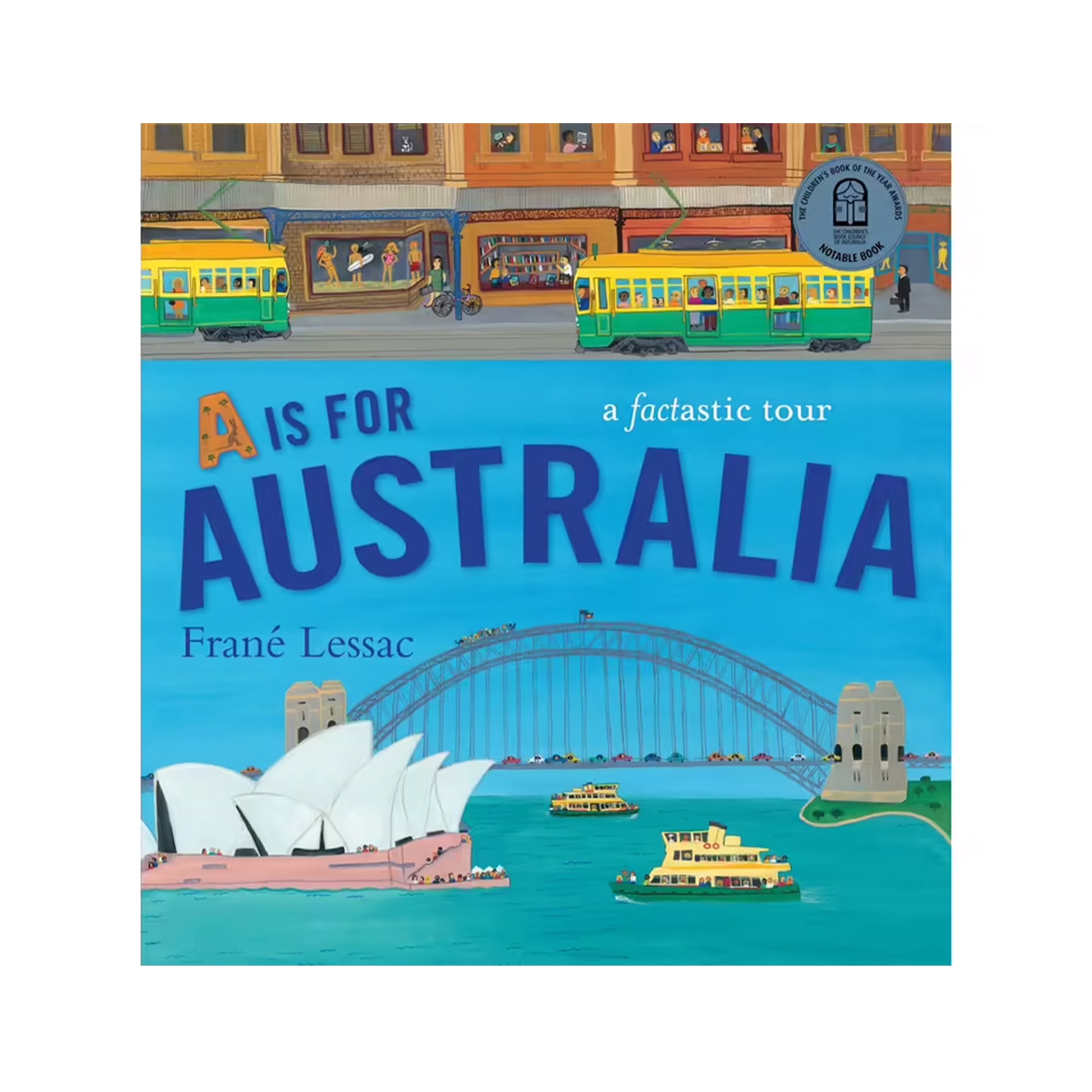 Book cover: 'A is for Australia - Kids Book
