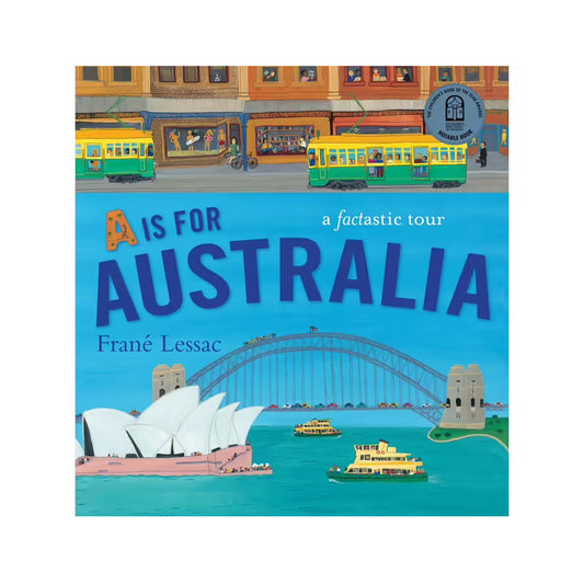 Book cover: 'A is for Australia - Kids Book