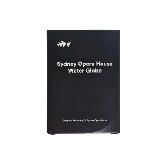Sydney Opera House Water Globe White Edition