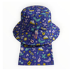 The Imagination Crown Kids Foldable Bucket Hat Purple