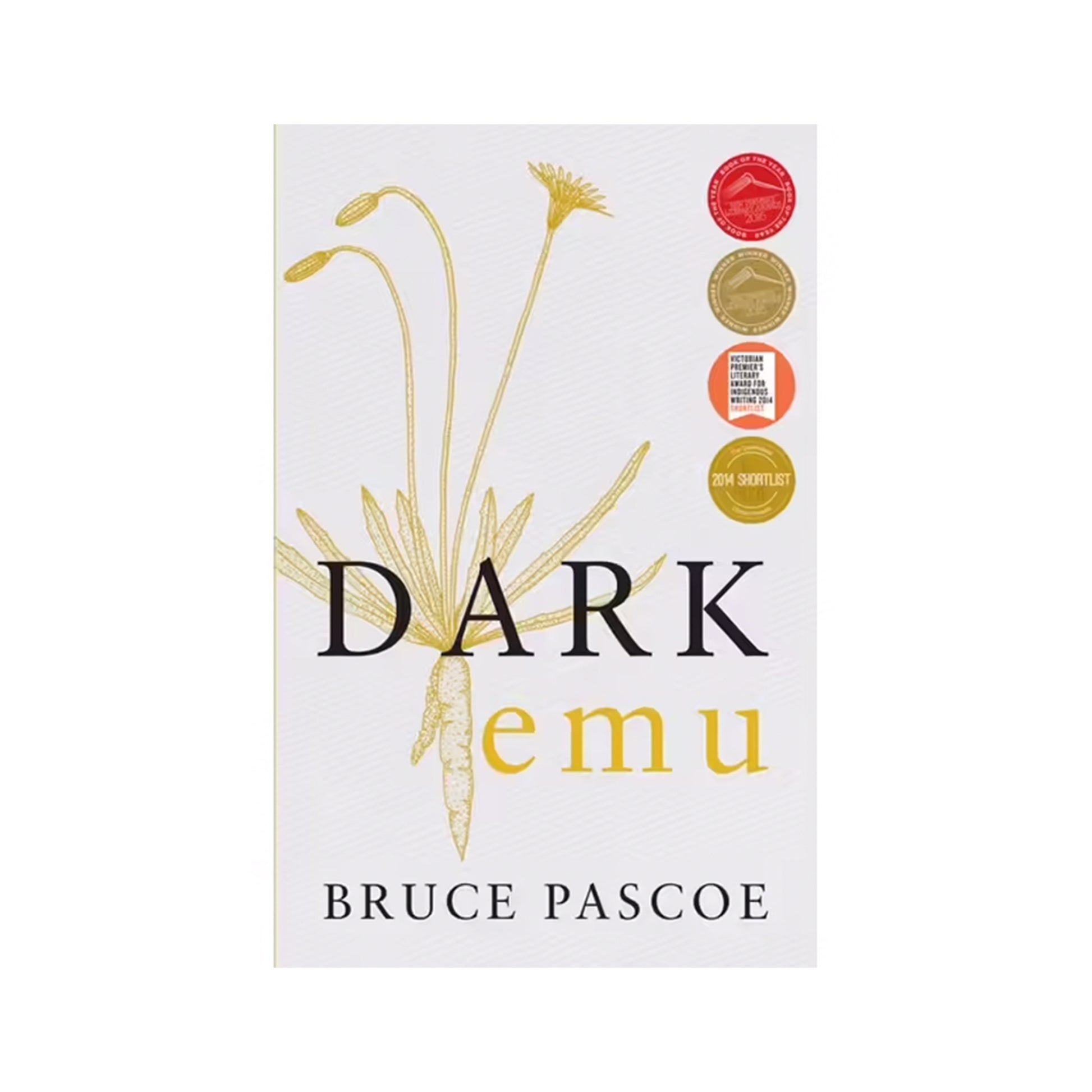 Book cover of 'Dark Emu' by Bruce Pascoe