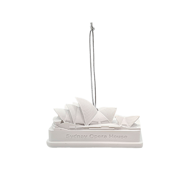Sydney Opera House 3D Ornament  White Edition