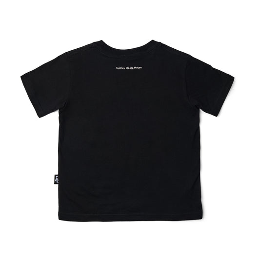 Kids Fun T-Shirt  - Black