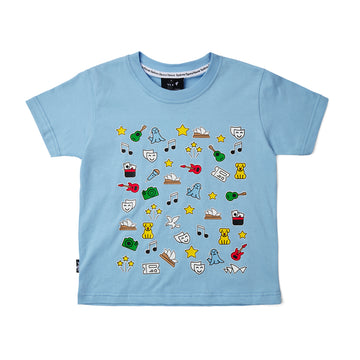 Kids Fun Tee - Blue