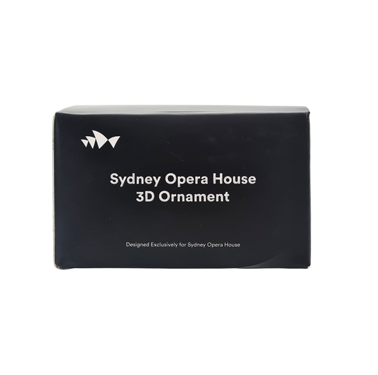 Sydney Opera House 3D Ornament  White Edition