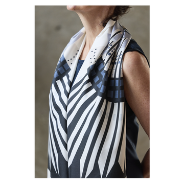 Epiphany Silhouette 100% Silk Scarf