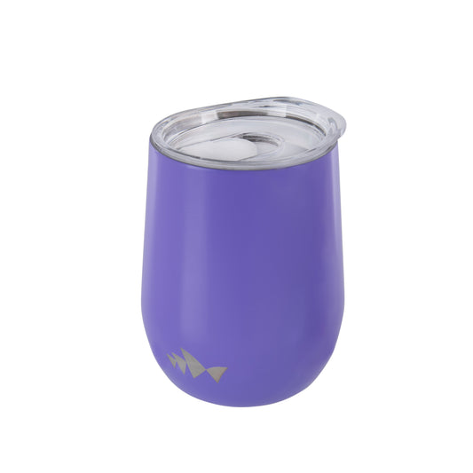 可重复使用的不锈钢杯子 - 紫色