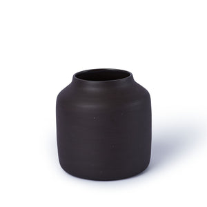 Medium Bottle Vase - Black