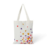 Sydney Opera House 50th anniversary celebration tote bag with colourful shapes