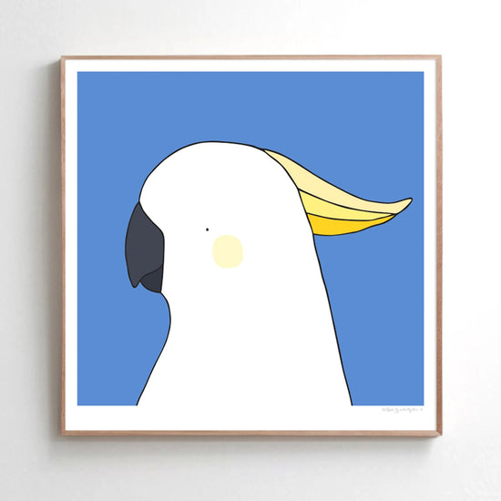 Art print - Sulphur-crested Cockatoo