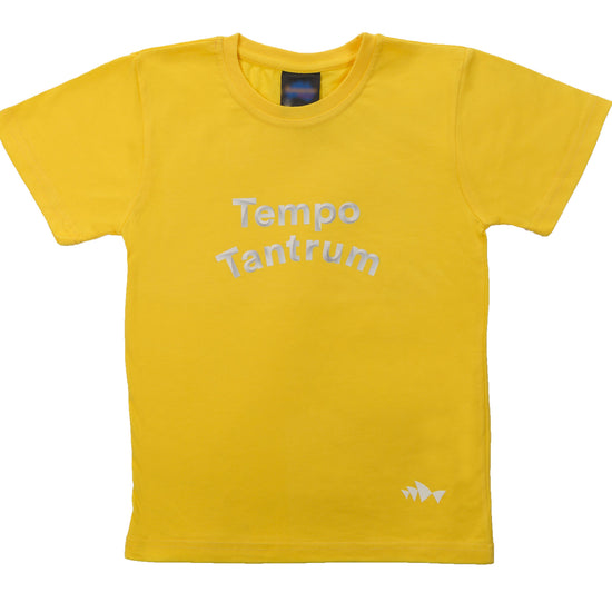 3D Font Collection Kids Tee - Tempo Tantrum