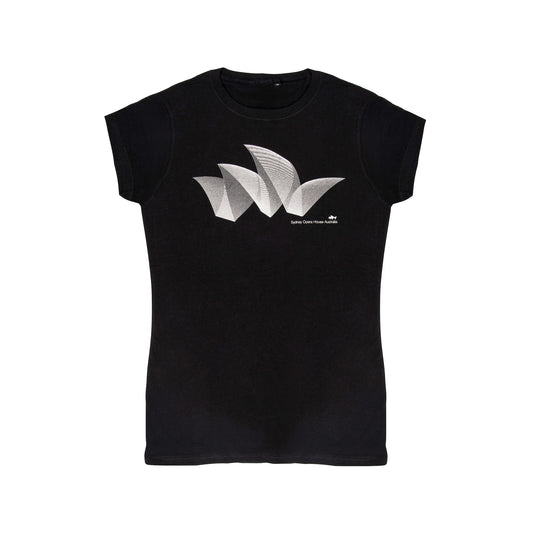 Sydney Opera House Pureform Women's T-Shirt Black