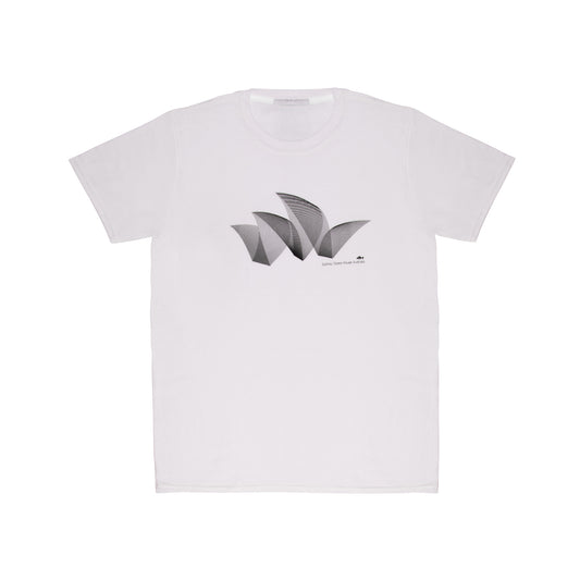 Sydney Opera House Pureform Men's T-Shirt White
