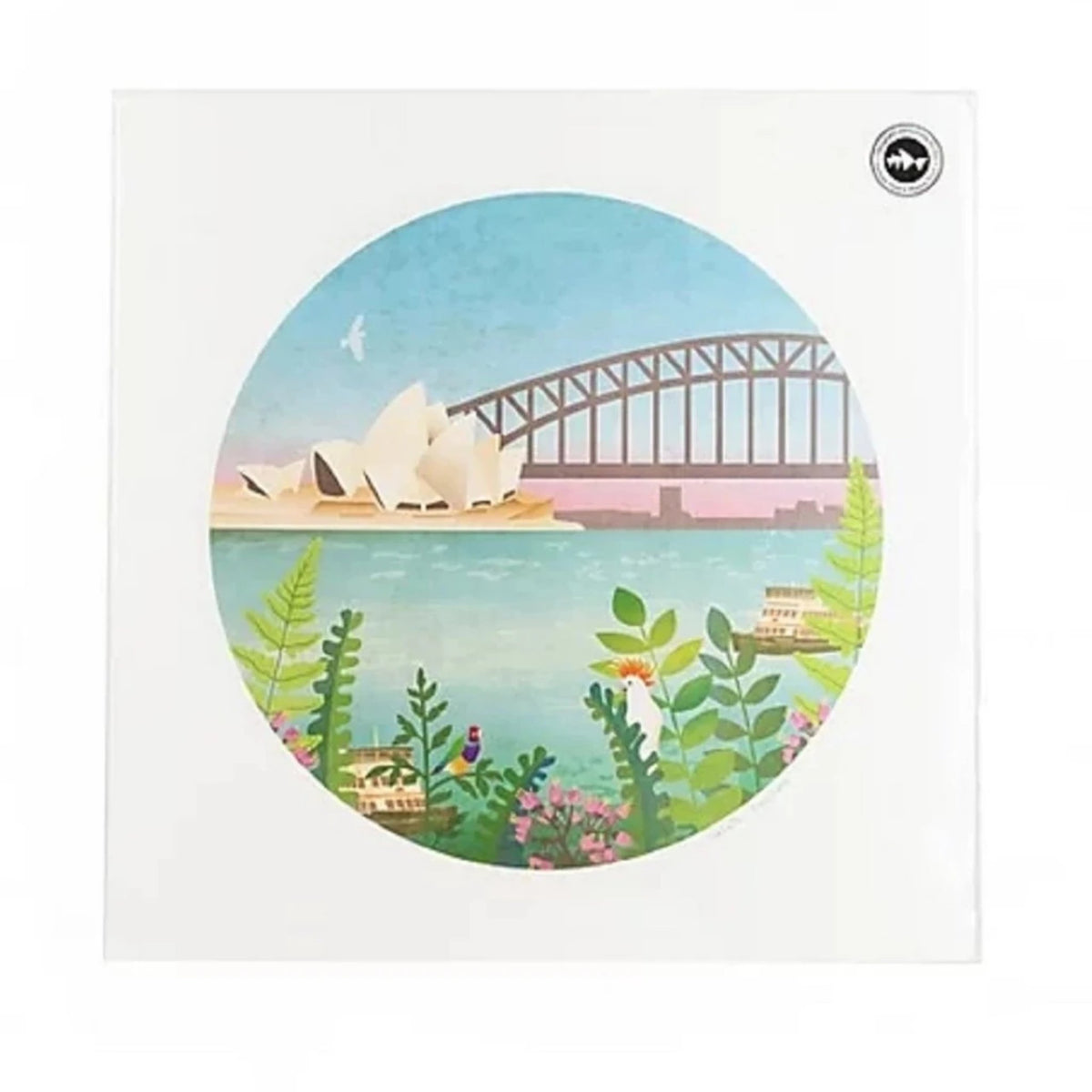 Round Sydney Opera House Art Print – Sydney Opera House Shop
